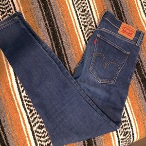 Levi mile high skinny jeans